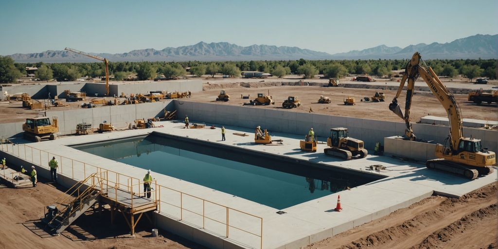 commercial pool construction guide for Arizona