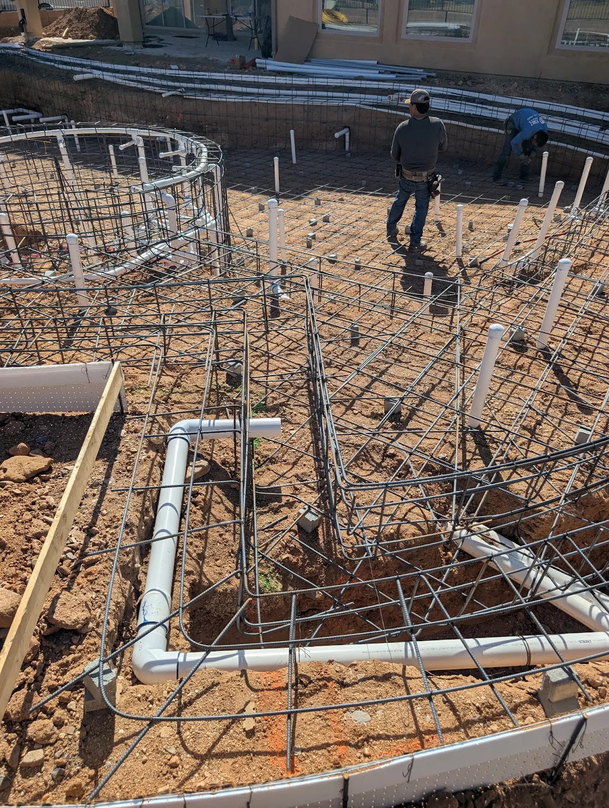 Zach job photos of Scholz Rebar